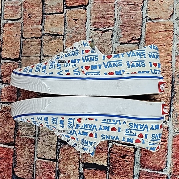 VANS LOWTOP SHOES, WOMEN'S SIZE 6.5 GUC - Picture 6 of 11